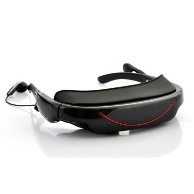 Portable Video Glasses - 72 Inch Virtual Screen, 4GB, AV function