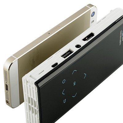 Lumen Mini Android Projector, Quad Core 1.4 GHz CPU, 1GB RAM, WiFi, Airplay, Miracast, DLNA