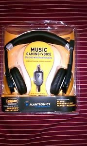 Plantronics .Audio 650 USB Black Headband Headsets OPEN BOX