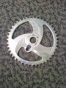 PROFILE SAW BLADE Sprocket 44T Silver Old School BMX Rare