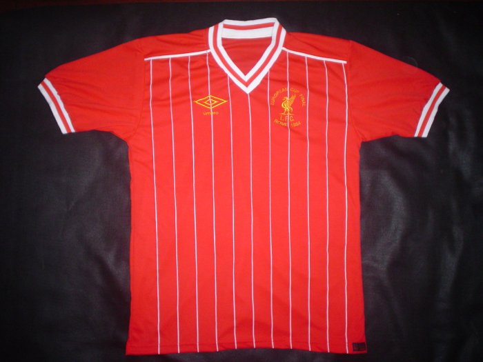 Liverpool 1984 Rome European Cup Shirt