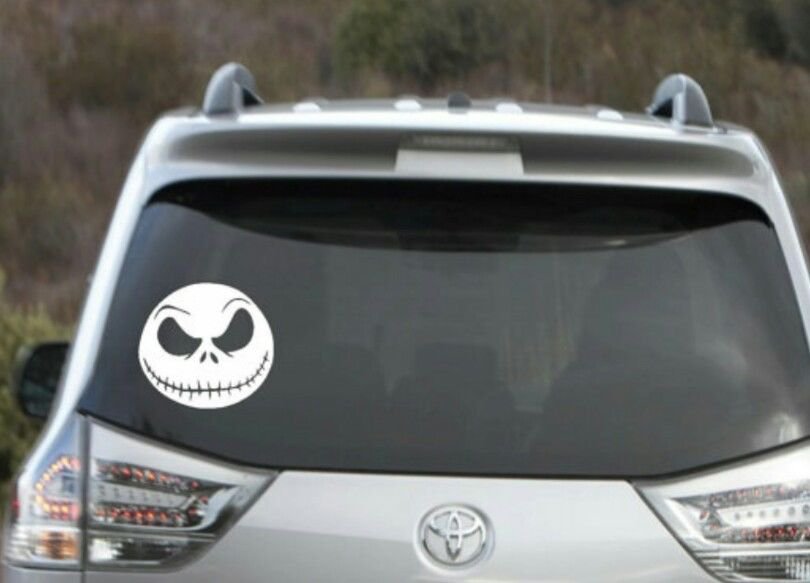 Nightmare before Christmas - Jack Skellington decal 3" round
