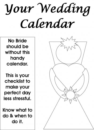 Your Wedding Calendar (ebook)