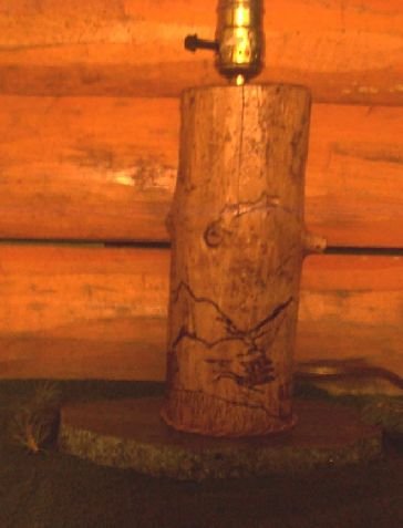 Timber Bedroom Lamp's
