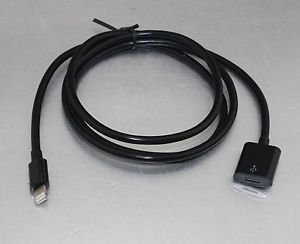 APS 8 Pin Lightning Extension Cable for iPod iPhone 6S plus iPad 4 mini black