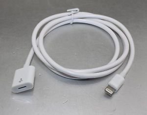 APS 8 Pin Lightning Extension Cable for iPhone 5 iPad 4 mini iPod Touch white