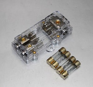 APS 4 Free 80A AGU FUSED DISTRIBUTION BLOCK 4 6 8 10 GAUGE PSF-47N