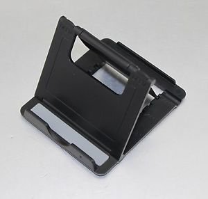 APS Universal Fold stand for MINI PORTABLE PHONE TABLET STAND HOLDER DOCK black