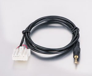 APS 3.5mm plug Aux cable for Mazda5,Mazda2 MX5 RX8 car audio parts