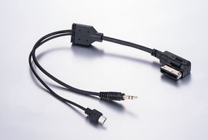 APS Audio cable for Audi Ami VW MMI A4 A6 A8 for Samsung Note 4 30CM LONG