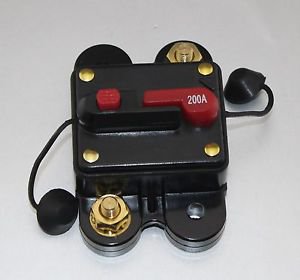APS US SHIPPING 200A Car Audio Inline Circuit Breaker Fuse for 12V Protection
