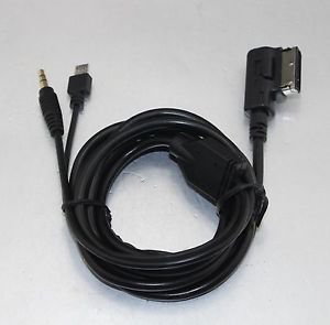 APS FREE SHIPPING Audio cable for Audi Ami VW MMI Q3 Q5 Q7 for Samsung HTC