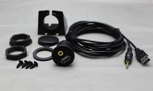 APS USB/Aux Accessory Extension Cable USBAUX-EC FOR SUBARU Car audio cable