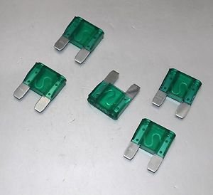 APS Generic 5PCS 30A 30 Amp NEW MAXI Blade Fuse Car audio parts SKF-04-30A