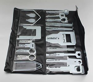 APS Removal Tool Keys for VW AUDI BENZ PORSCHE FORD Panasonic Kenwood SONY JVC