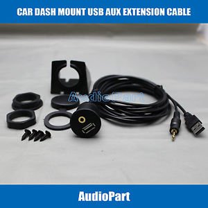 APS Car Dash Mount Installation USB/Aux Accessory Extension Cable USBAUX-EC
