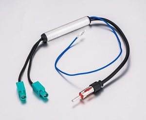 APS US SHIPPING Car Radio Antenna Adapter For Audi VW Diversity System Fakra 39D