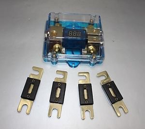 APS US SHIPPING 250A ANL DUAL DIGITAL PLATINUM ANL DIST BLOCK 0-4 GAUGE HOLDER