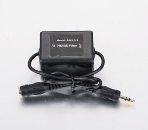 APS 3.5mm noise FILTER CONNECT 3.5mm TO CAR STEREO NOISE KILLER or to headphone