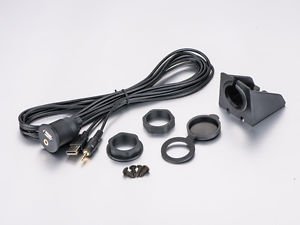 APS 25LOT Car Dash Mount Install USB/Aux Accessory Extension Cable USBAUX-EC