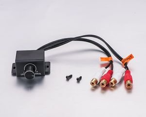 APS 25PC LOT CAR AUDIO AMPLIFIER REMOTE LEVEL RCA CONTROL BASS BOOST KNOB