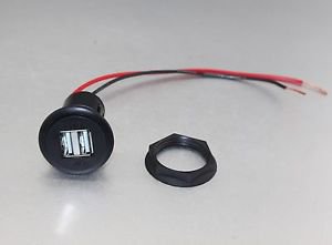 APS 12V DC 4.6A DUAL USB SOCKET CAR CHARING UNIVERSAL FOR Daewoo