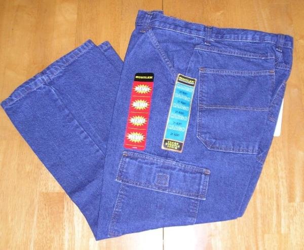 NWT 14H Rustler Cargo Jeans Boys Teens NEW Save!