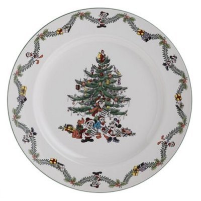 Spode Disney Christmas Tree Celebration Service Plate NEW