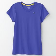 NIKE Womens Sport Tee Top or Shirt Purple Sz SMALL NEW