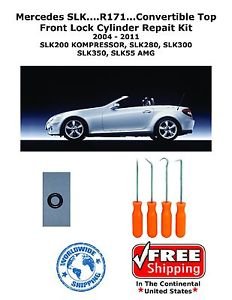 04-11 Mercedes SLK 280 350 55 AMG R171 Hydraulic Cylinder Roof Repair Kit + Pick