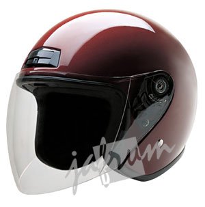20Wine - Wine DOT Open Face Scooter Helmet