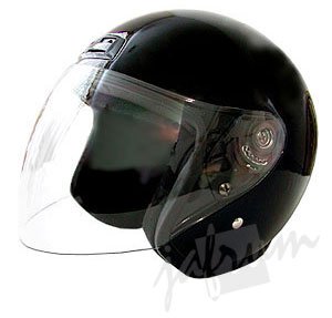 20Black - DOT Motorcycle Scooter Helmet