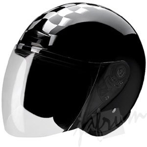 20RaceDay - DOT Motorcycle Scooter Helmet