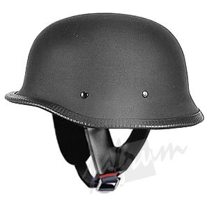 115Leather - Leather DOT German Style Helmet