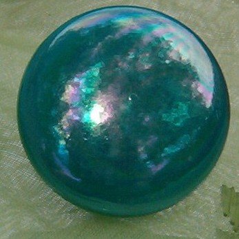 ANTIQUE JAPAN RAINBOW BUTTON EARRINGS (E133)