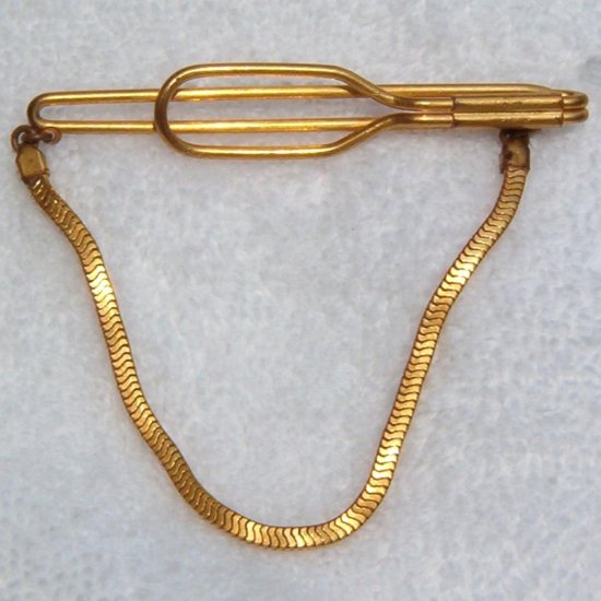 ANTIQUE RADIO SUPERIOR TIE CLASP (TB30)