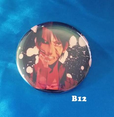 Attack on titan erin titan Badge