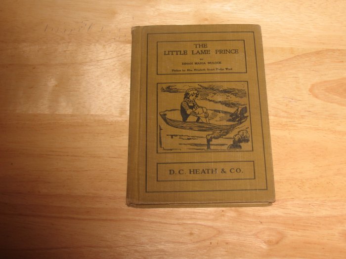 The Little Lame Prince-1901 Hardcover-By Dinah Maria Mulock