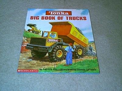 Tonka Big Book of Trucks-Large Scholastic Hardcover