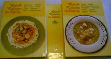 Quick Cuisine At Your Fingertips-Unique Spiral Cookbook