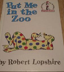 Put Me In the Zoo-Dr. Seuss I Can Read It All By Myself Book