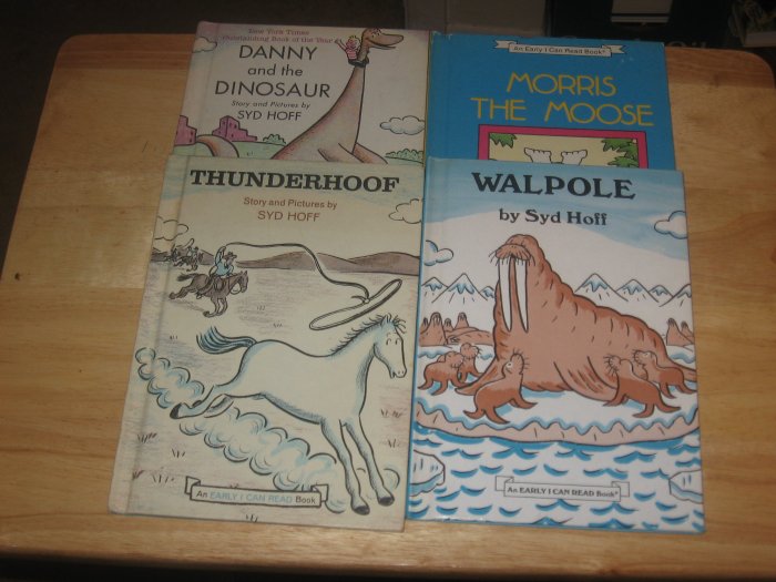 4 More Hardcover I CAN READ BOOKS
