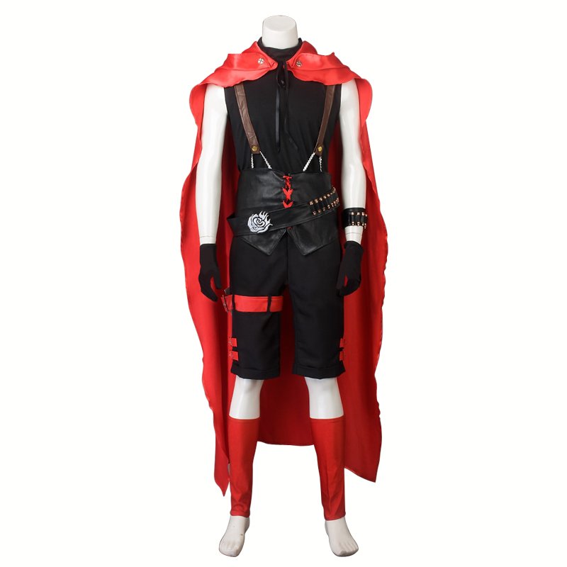 RWBY Red Trailer Ruby Rose Cosplay Costume Man