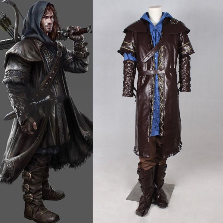 Custom Made The Hobbit: The Desolation of Smaug Thorin Oakenshield Men's Outfit