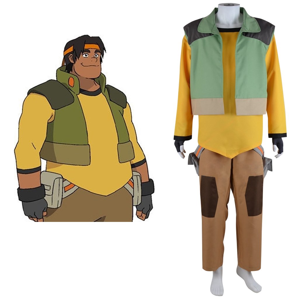 Voltron: Legendary Defender Tsuyoshi Hunk Garrett Cosplay Costume