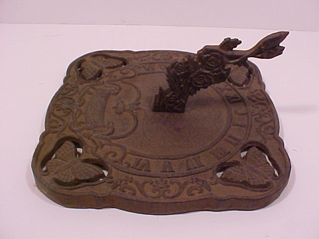 Butterfly Sundial Cast Iron