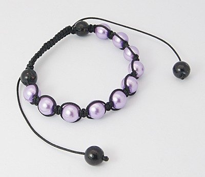 Shambala Purple Bracelet
