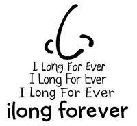 I Long For Ever Sticker