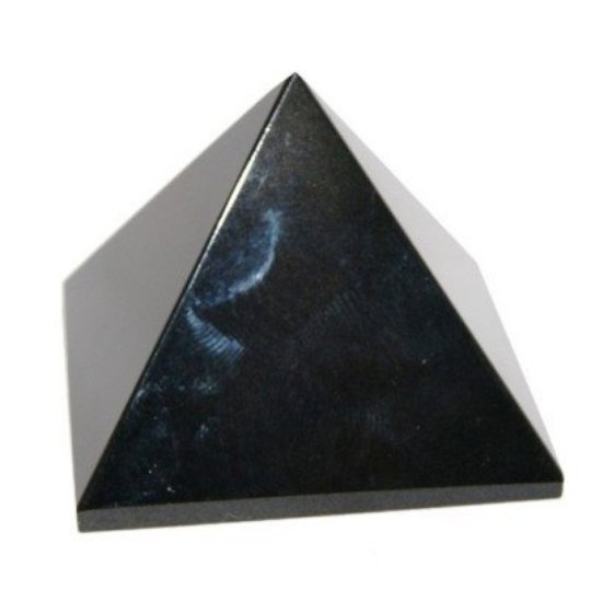 Black Agate Set of 5 Pyramids - 22-30 MM each