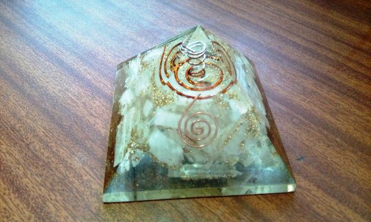 Selenite Orgonite - Best For Grounding and Mental balance